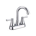 Modern Bathroom Double handle 4inch Basin mixer faucet, OEM quality faucets for bathroom basin